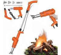 Electric Weed Burner, 2000W Thermal Weeding Tool with 5 Nozzles