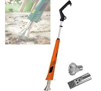 Electric Weed Burner - 3-in-1 Portable Thermal Weeder, Flame Weeder & BBQ Air Blower with 2 Nozzles, Maximum Temperature 650℃ for Weed Removal in Patio and Garden