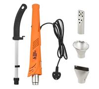 Electric Weed Killer Burner Moss Killer Remover Tool Thermal Weeding Stick 2000w Upto 600 Degree Electric Lighter BBQ Starter for Cleaning Driveway Patio Outdoor Gardening DIY Kit with 3 Nozzles