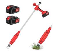Electric Weed Puller Tool, Battery Powered Weeder with Triangular Claws and Safety Lock for Lawn Care, Garden Brush Cutter & Weed Trimmer, Easy to Use