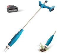 Electric Weed Puller Tool, Stand Up Weeder with 3 Steel Claws, Battery Powered, Easy to Use for Lawn & Garden Weeding