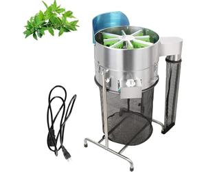 Electric Weed Wacker, 18 In Tiltable Bud Trimmer with Stainless Steel Blades, Adjustable Speed Hydroponic Cutting Machine with Collection Bag, Hand Pruner for Leaves Buds