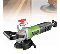 Electric Wet Polisher Grinder, 6-Speed Adjustable, for Concrete Marble Stone Granite Polishing, Water-Filled Design for Dust-Free Operation