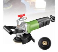Electric Wet Polisher Grinder, Variable Speed Water Mill, 7 Diamond Polishing Pads for Professional Marble, Granite, and Cement Floor Polishing
