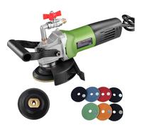 Electric Wet Polisher Grinder, Variable Speed Water Mill for Marble and Granite Polishing, Professional High-Quality Finishing Tool
