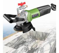 Electric Wet Polisher Grinder with 6 Gears, Portable Water Filled Grinding Machine for Cement Floor, Marble, Concrete, and Stone Polishing
