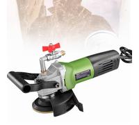 Electric Wet Stone Polisher Grinder, Hand-Held Water Injection, 6 Gears for Polishing Marble, Granite, and Cement Floors