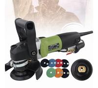 Electric Wet Stone Polisher Grinder, Stone Hand Wet Polisher Grinder, 6 Gears, Cement Floor Marble Polishing Machine for Polishing Marble, Granite Type3