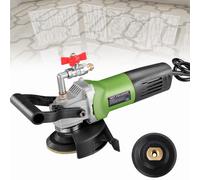 Electric Wet Stone Polisher Grinder with Water Injection, 6 Adjustable Gears, Hand-Held Machine for Polishing Marble, Granite, and Cement Floors