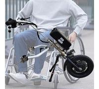 Electric Wheelchair Attachment Conversion Kit 3 Speed Pull Device Handcycle Attachment,Pull Device,48v 17ah Lithium Battery,Endurance 90km