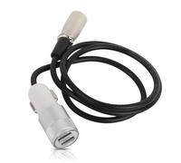 Electric Wheelchair Charger Cable, 1 for 2 Universal USB Alloy Fast Charging Cable for Small Car & Electric Mobility Scooters Dual Port Scooter USB Charger for ElectricWheelchair EBikes
