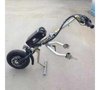 Electric Wheelchair Conversion Kit for Manual Wheelchairs, 500W Motor, with Front Light and Shock Absorber, 48V 16Ah Battery, Rehabilitation Therapy Aid