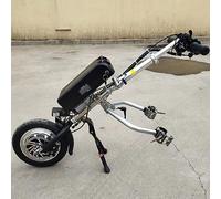 Electric Wheelchair Conversion Kit with Front Light for Rehabilitation Therapy and Mobility Assistance
