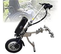 Electric Wheelchair Conversion Kit with Handcycle Attachment and Tractor Pull Device, 500W Motor, 62Km Range for Enhanced Mobility