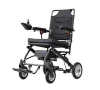 Electric Wheelchair Foldable Compact Travel with 6A Lithium Battery, Airline Approved for Elderly Disabled, Soft Close Quiet Lid, 9.8KG Lightweight Design