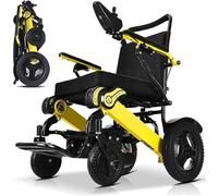 Electric Wheelchair Folding Power Wheelchairs Electric Wheelchairs for Home Load Capacity 150 Kg Widen 50CM Foldable 500W Electric Wheelchair