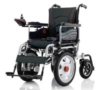 Electric Wheelchair for Adults - All Terrain Front-Wheel Drive Motorised Wheelchair with 500W Dual Motors/Black