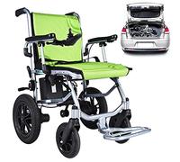 Electric Wheelchair for Adults,Mobility Scooter - Lightweight Foldable Weatherproof Portable Electric Powered Wheelchair Device - Dual Battery - Compact Heavy Duty Mobile,for Travel Adults Elderly