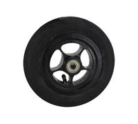 Electric wheelchair front wheel tires 6 inch replacement for Otto, combining rubber and metal materials engineered for reliable traction and enhanced durability on various surfaces (46 by 6-inch)