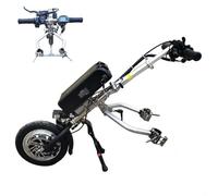 Electric Wheelchair Handbike Attachment, DIY Conversion Kit, Lightweight Power Drive, 65km Range, Universal Fit