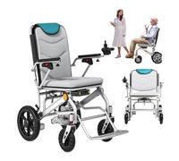 Electric Wheelchair Intelligent Fully Automatic Elderly Special Lightweight Foldable Airplane Can Be Small Portable Travel Scooter 20KM