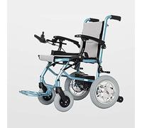 Electric Wheelchair, K Lightweight Foldable, Intelligent Safe Durable Power Wheelchair Lithium Batterybrushless Motor for Elderly Disabled Load 100kg Beautiful Home