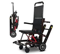Electric Wheelchair,Lifts Stair Chair for Seniors, Easy Fold Electric Stair Climber Wheelchair Stair Chair Assist Devices with Tracks for Seniors