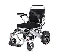 Electric Wheelchair, Lightweight Dual Function Foldable Power Wheelchair for Elderly and Disabled, 500W Motor Power, Eléctrico/Manual/Black / 12a