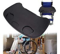 Electric Wheelchair,Lightweight Wheelchairs,Wheelchair Lap Tray Table with 3 Cup Holders, Anti-Fall Plastic Thening, Wheelchair Lap Universal Trays Desk Fit for Manual Powered or Electric