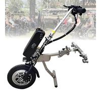 Electric Wheelchair Power Attachment 500W, 3 Speeds, 62Km Range, Portable Tractor Pull Device for Manual Chairs