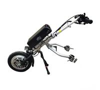 Electric Wheelchair Pull Device, 500W Handcycle Attachment with 16Ah Battery, LCD Display, Portable and Easy to Install