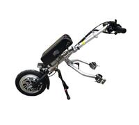 Electric Wheelchair Pull Device, 500W Handcycle Attachment with Shock Absorber, 48V Battery, Range up to 70 km