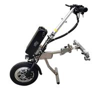 Electric Wheelchair Pull Device with LED Headlight and Three-Speed Transmission - Enhanced Mobility Accessory for Disabled Individuals