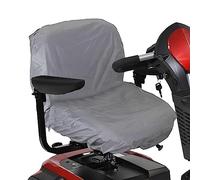Electric Wheelchair Seat Cover, Professional Wheelchair Covers Black Electric Mobility Scooter Cover for Outdoor Indoor Rain Protector (Grey)