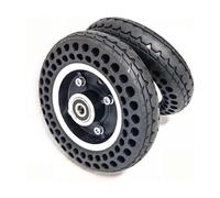 Electric Wheelchair Tyres, provides puncture proof and explosion proof, 7 Inch 7x2 Tyre Assembly 7x1.75 H Airless Tyre, for electric scooters and electric wheelchairs, 1 piece (10mm,black)