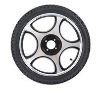 Electric Wheelchair Wheel 16in Non Slip Alloy Steel Wear Proof Caster Wheelchair for Various Road Surfaces