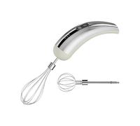 Electric Whisk - Stainless Steel 5 Adjustable Speed Hand Blender, Cake Mixing Tools, Portable Electric Whisk for Cooking, Baking Dough, Cream, Batter, Protein Shakes and Food Preparation