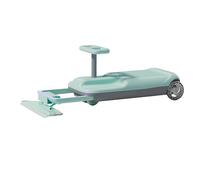 Electric Wiggle Car Ride Can Mop The Floor, Children'S Twist Car Simulator Throttle Pedal, Large Storage Space, Anti-Rollover, Kids Electric Scooter 100kg Load Capacity Sensory Training