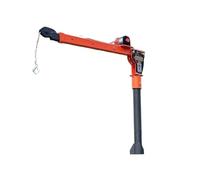 Electric Winch 1100lb Folding Truck-Mounted Bed Crane Hoist Lift PickupElectric Winch 2000 Lb 12V, Painted Steel Pickup Truck Jib Cranes