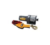 Neilsen CT0711 - 12V Electric Winch 2000lb / 907kg Capacity | 1.7kw / 2.3hp Motor | 15m Cable | 4mm Diameter | Ideal for Horizontal Winching Boats,Tree Stumps and Vehicles.