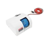 Electric Winch 12V Marine Electric Anchor Winch With Remote Control, Rope Windlass For Boats Maximum Distance 50m