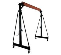 Electric Winch 2 Ton Telescoping Gantry Crane Portable Shop Lift Hoist Frame Only Rated 4000LB Trolley Or Hoist Not Included