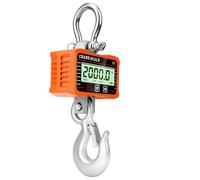 Electric Winch 2000KG Digital Crane Scales 2T Heavy Duty Industrial Hanging With Precise Sensor Remote Control For Farm Factory