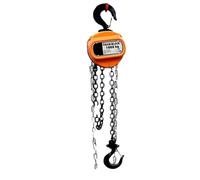Electric Winch 3M/6M Lift 1 Ton Manual Reverse Chain Small Lifting Hoist Portable Lever Block Crane Triangle Heavy Chain Ratchet(1T x 6M)