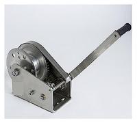 Electric Winch Hand Winch,1200lbs 304 Stainless Steel Hand Winch With Self-locking, Boat Windlass Truck Auto Manual Lifting Hoist Tractor Traction