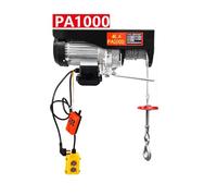 Electric Winch Hoist, 440 Lbs Capacity, Wireless Remote, Corrosion-Resistant Wire Rope Versatile And Reliable, Ideal for Various Industries(30m)