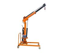 Electric Winch Mobile Hydraulic Crane Simple Rotation With Truck Loading And Unloading Cantilever Lifting And Lowering Hoist Frame(3.5M,1 Ton)