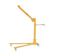 Electric Winch Mobile Portable Electric Mini Lifting Cranes Folding Hand-cranked Household Frame Multifunctional Manual Hoist(200KG-rack)