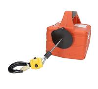Electric Winch, Portable Heavy Duty Power Electric Winch Crane with Remote Control 500KG Capacity 7.6M Maximum Lifting Height 1500W (UK Plug 220V)