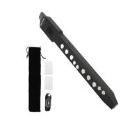 Electric Wind Instrument,10 Tones Rechargeable MIDI Connectivity Mini Digital Wind Instrument Rechargeable Wireless Electronic Wind Instrument for Student Black